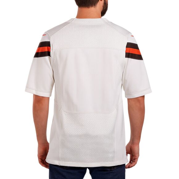 NEW Size 44 Football Jersey Authentic Nike NFL Cleveland DAWG POUND White Logos - Picture 2 of 15